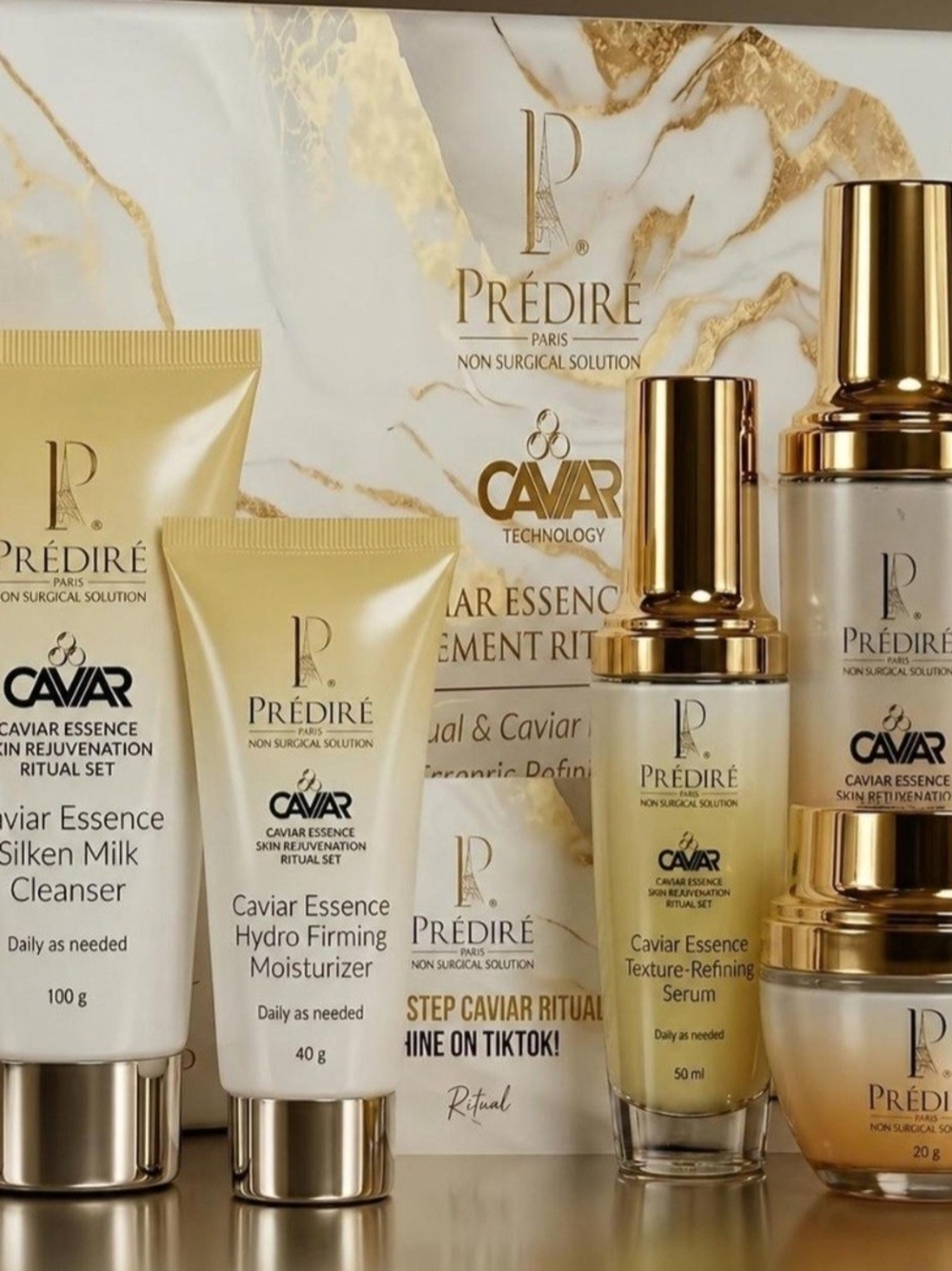 Prédiré Caviar Essence Hydro Firming Moisturizer - Gold